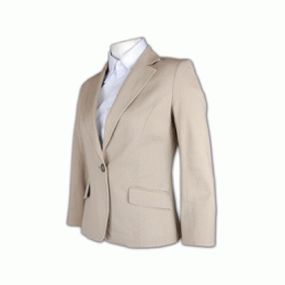 BWS041 hong kong staff uniform custom staff suits working cost suits material supplier wholesale company hk Hong Kong  taupe blazer BWS041 hong kong staff uniform custom staff suits working cost suits material supplier wholesale company hk Hong Kong  taupe blazer